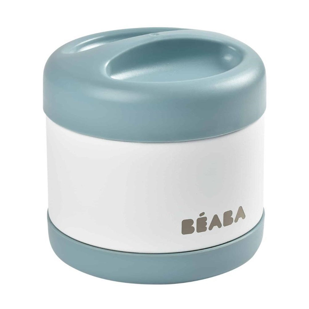 Beaba - Jarra de Aço Inoxidável 16 Oz, Nuvem