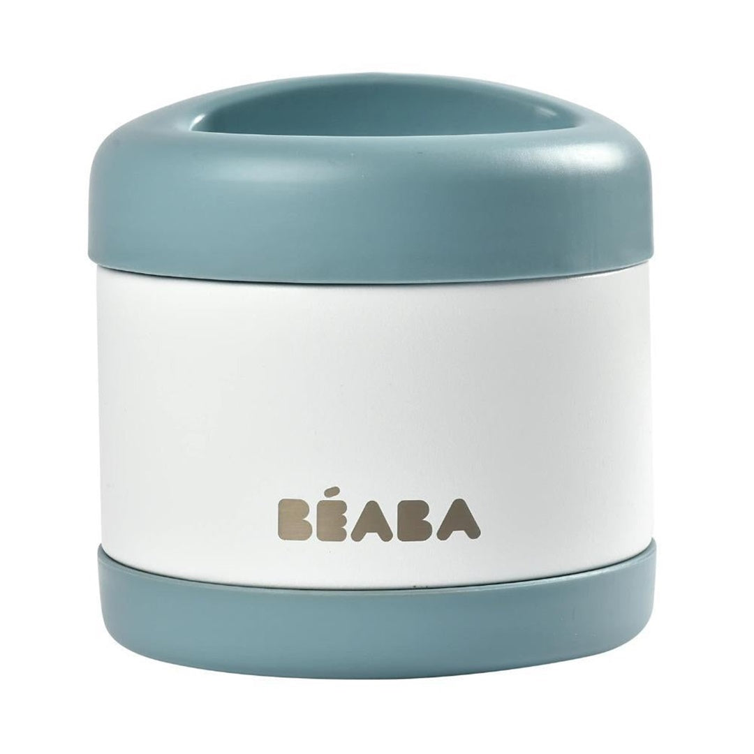 Beaba - Jarra de Aço Inoxidável 16 Oz, Nuvem