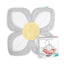 Almofada Para Banho Blooming Bath Gray/Light Yellow on Luna Baby Store Miami
