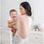 Pacote com 6 paninhos de musselina Comfy Cubs Burp - Blush on Luna Baby Store Miami