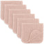 Pacote com 6 paninhos de musselina Comfy Cubs Burp - Blush on Luna Baby Store Miami