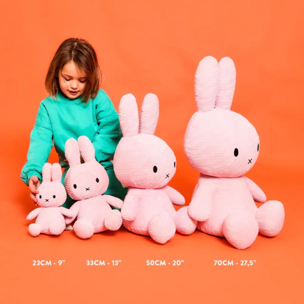 Pelúcia Bon Ton Toys ECO Corduroy Miffy Offwhite

