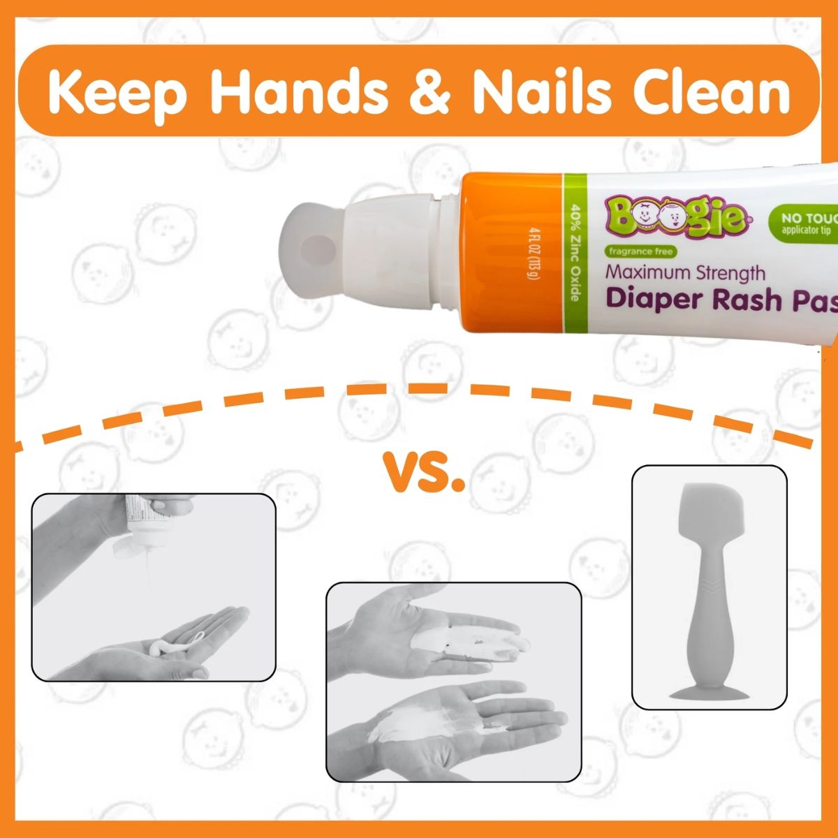 Boogie Maximum Strength Diaper Rash Paste 40% Zinc Oxide - 4 oz