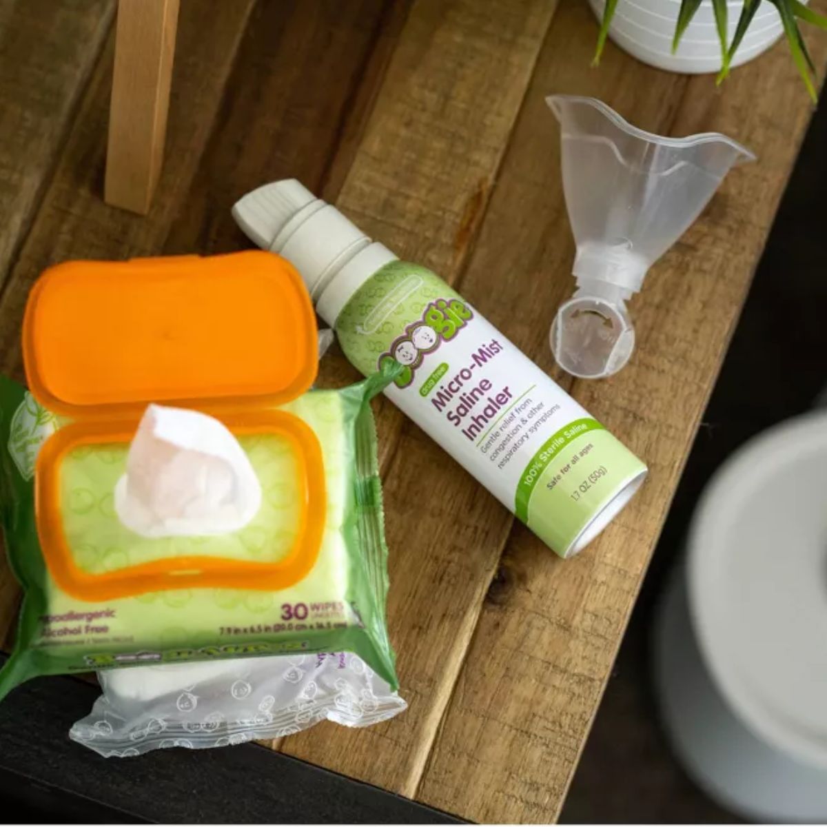 Inalador Spray Saline Micro-Mist Boogie Para Constipação Nasal