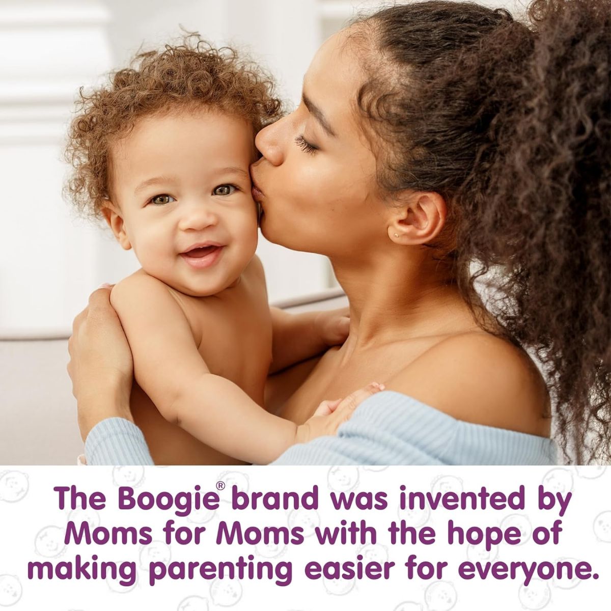 Lenços Umedecidos Com Soro Fisiológico para Nariz do Bebê Boogie Wipes Sem Perfume Com 2 Pacotes de 45 Unidades on Luna Baby Store Miami