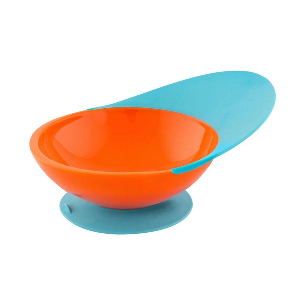 Boon Catch Bowl - Orange/Blue on Luna Baby Store Miami