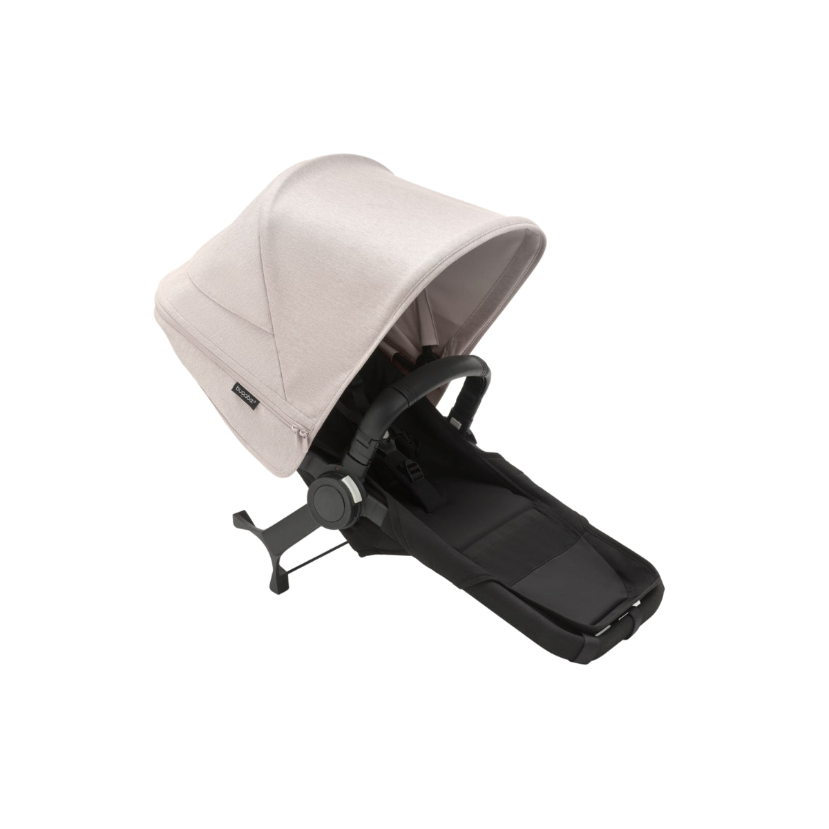 Bugaboo Donkey 5 Duo Extension Complete - Midnight Black / Misty White on Luna Baby Store Miami