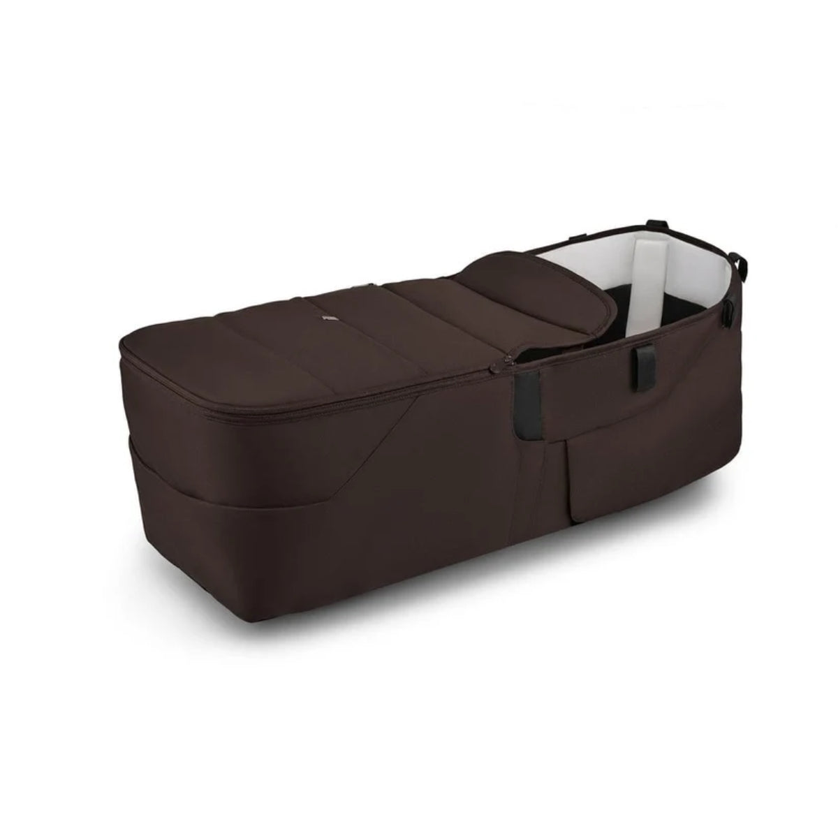 Bugaboo Donkey 6 Twin Bassinet Fabric Complete - Cocoa Brown on Luna Baby Store Miami