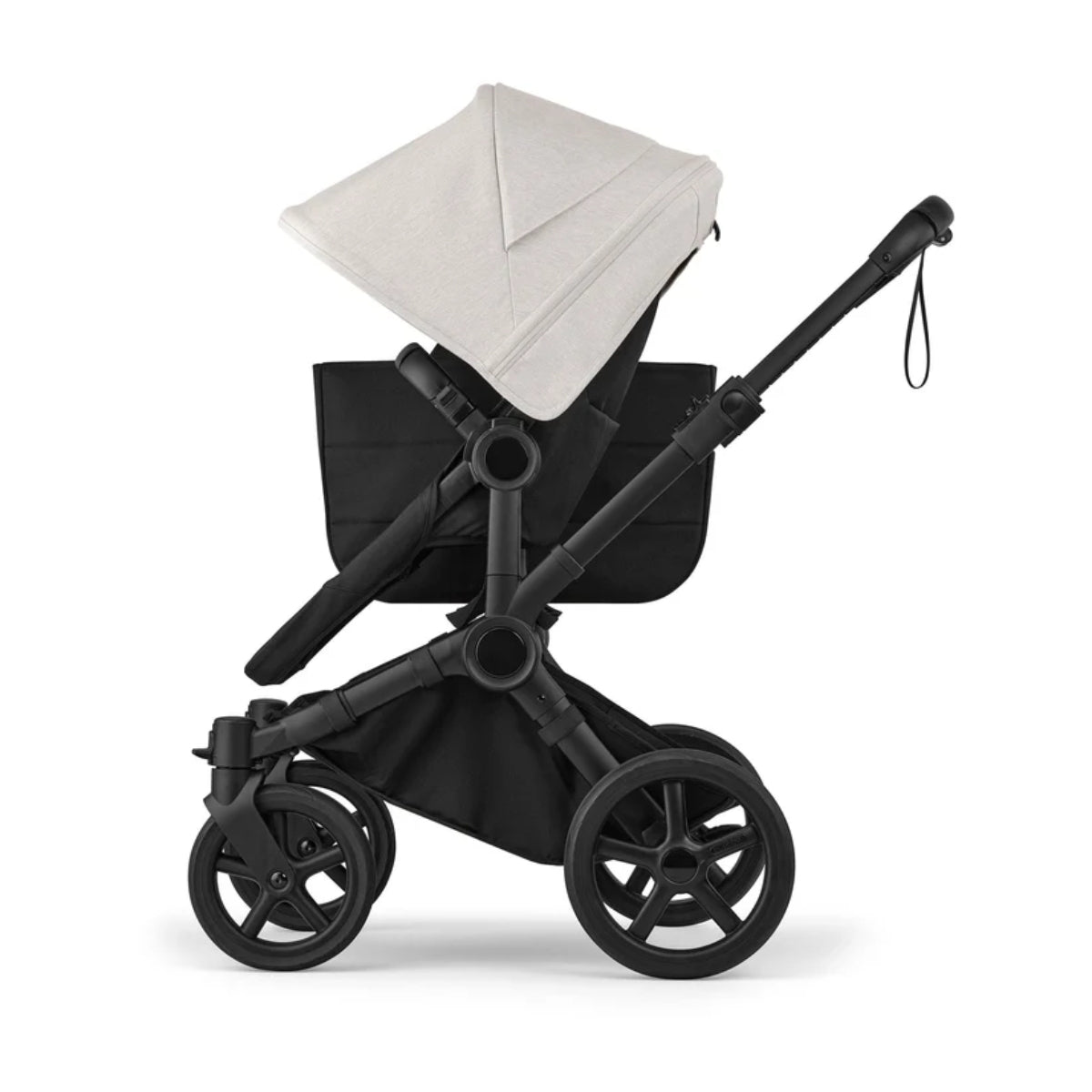 Bugaboo Donkey 6 Twin Complete Stroller Bundle - Black / Heritage Black / Misty White