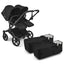 Bugaboo Donkey 6 Twin Complete Stroller Bundle - Black / Heritage Black on Luna Baby Store Miami