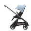 Carrinho de Bebê Bugaboo Dragonfly Midnight black/ Skyline blue com estrutura grafite on Luna Baby Store Miami