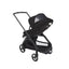 Carrinho de Bebê Bugaboo Dragonfly Midnight black/ Skyline blue com estrutura grafite on Luna Baby Store Miami