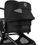 Carrinho de Bebê 2 em 1 Bugaboo Fox 5 Renew - Heritage Black/Estrutura Preta