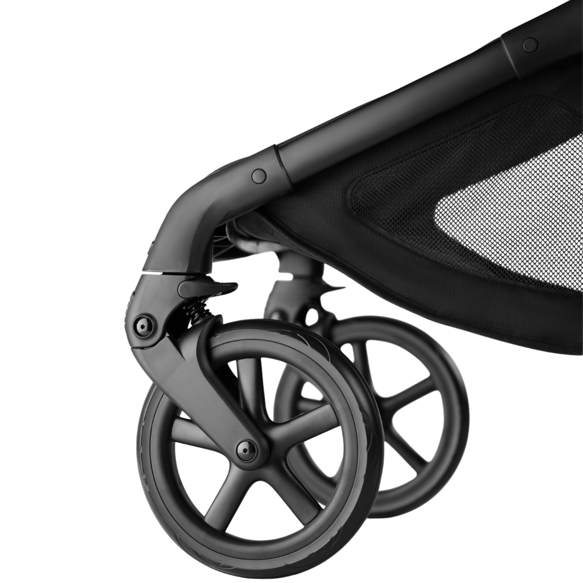 Carrinho de Bebê 2 em 1 Bugaboo Fox 5 Renew - Heritage Black/Estrutura Preta