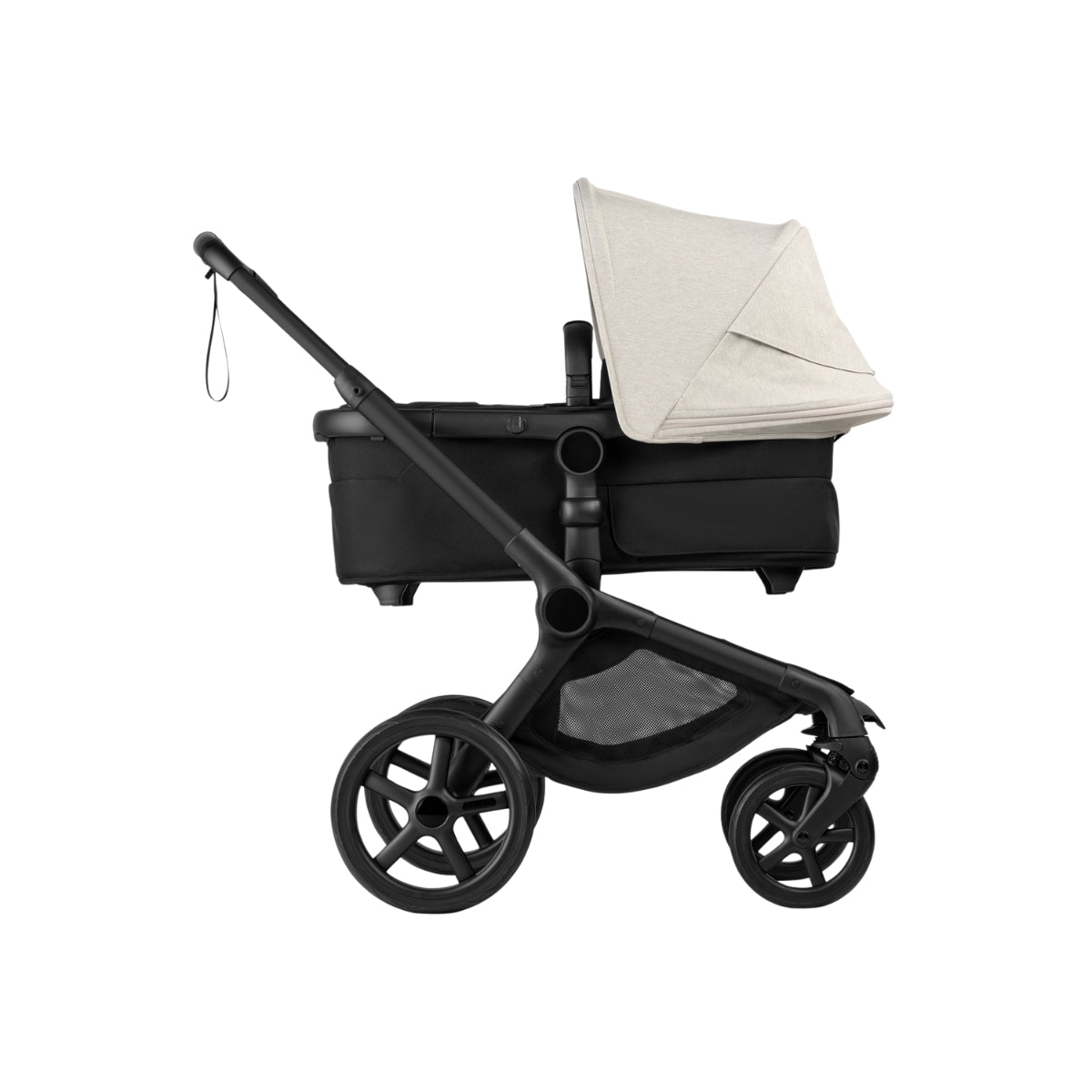 Carrinho de bebê 2 em 1 Bugaboo Fox 5 Renew - Misty White/Black Chassis