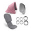 Bugaboo Ant Style Set Grey Melange/ Pink Melange on Luna Baby Store Miami