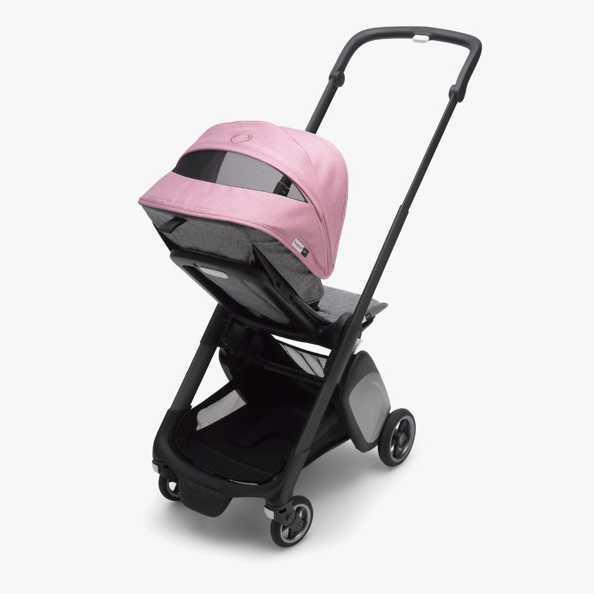 Bugaboo Ant Style Set Grey Melange/ Pink Melange on Luna Baby Store Miami