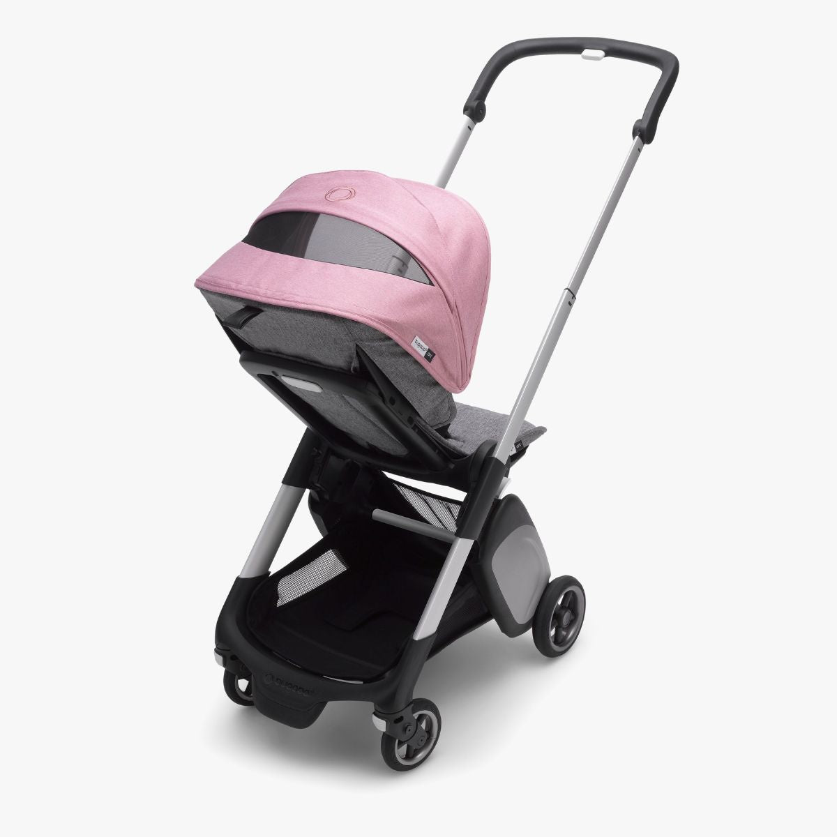 Bugaboo Ant Style Set Grey Melange/ Pink Melange on Luna Baby Store Miami