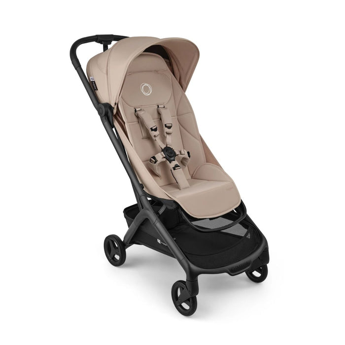 Bugaboo Butterfly 2 Plus Travel Stroller - Black/Desert Taupe