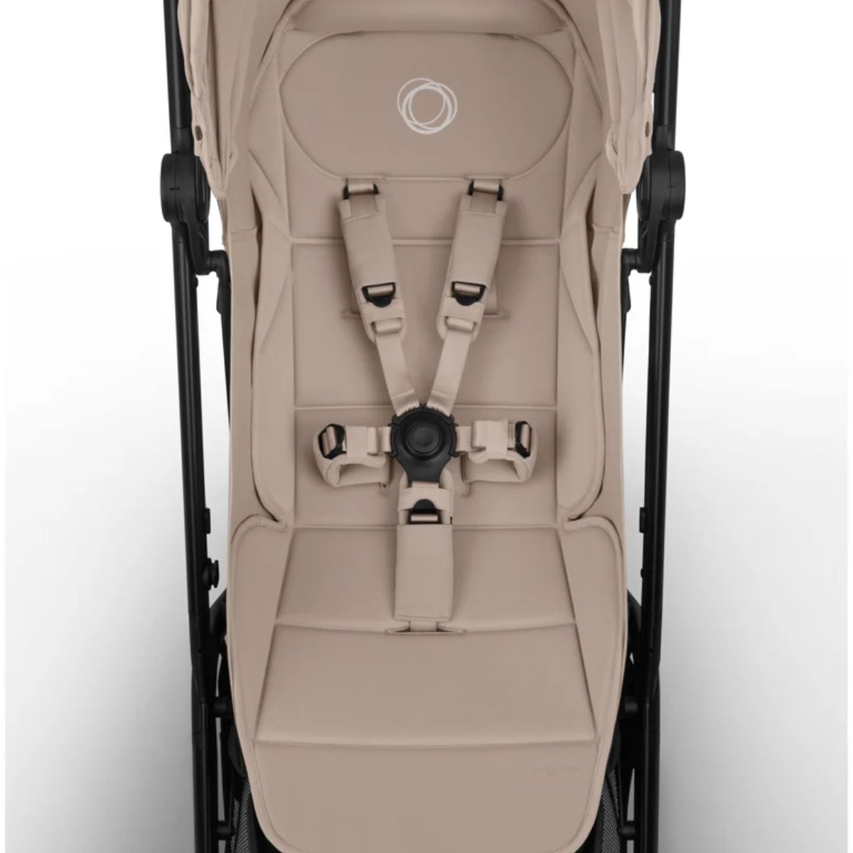 Bugaboo Butterfly 2 Plus Travel Stroller - Black/Desert Taupe on Luna Baby Store Miami