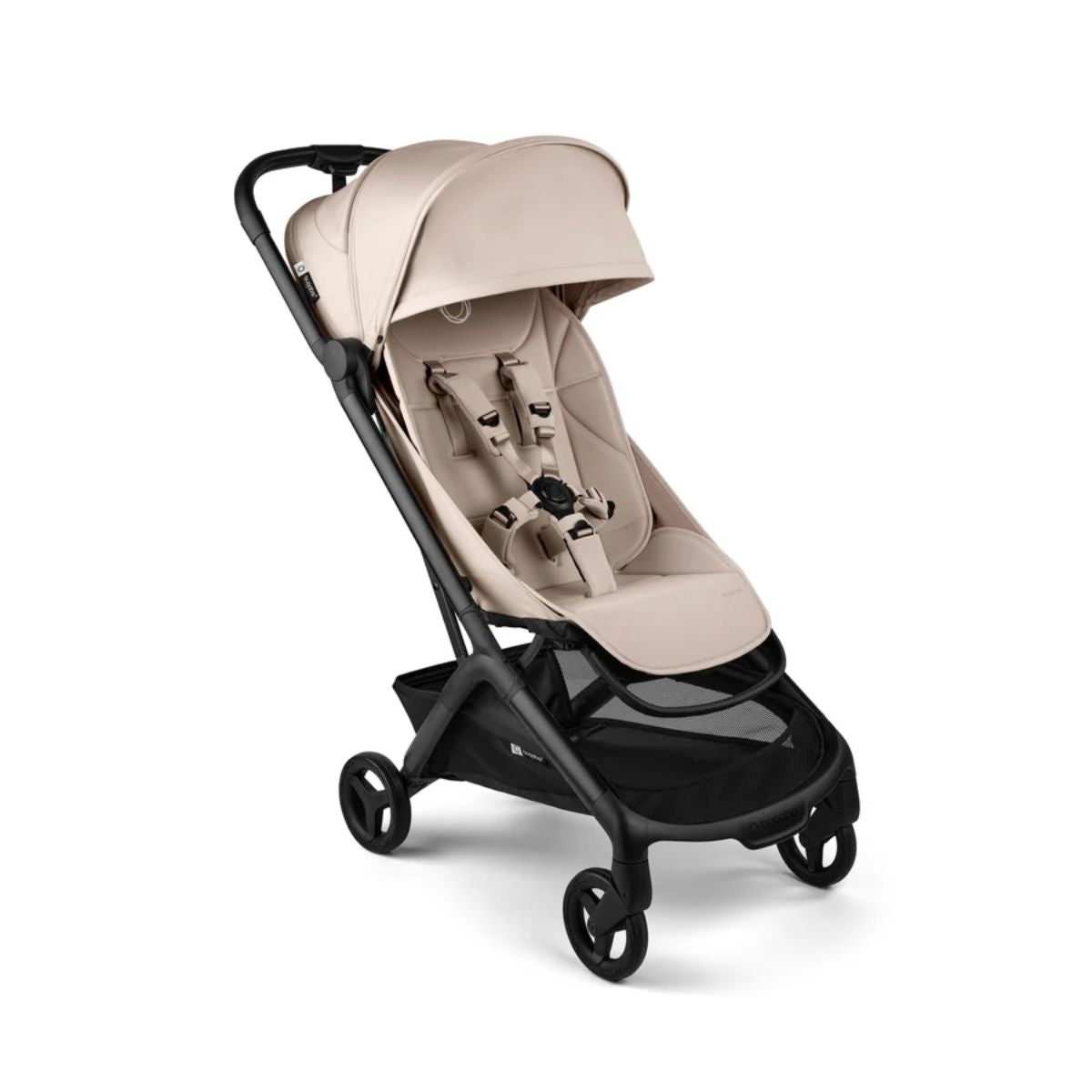 Bugaboo Butterfly 2 Plus Travel Stroller - Black/Desert Taupe on Luna Baby Store Miami