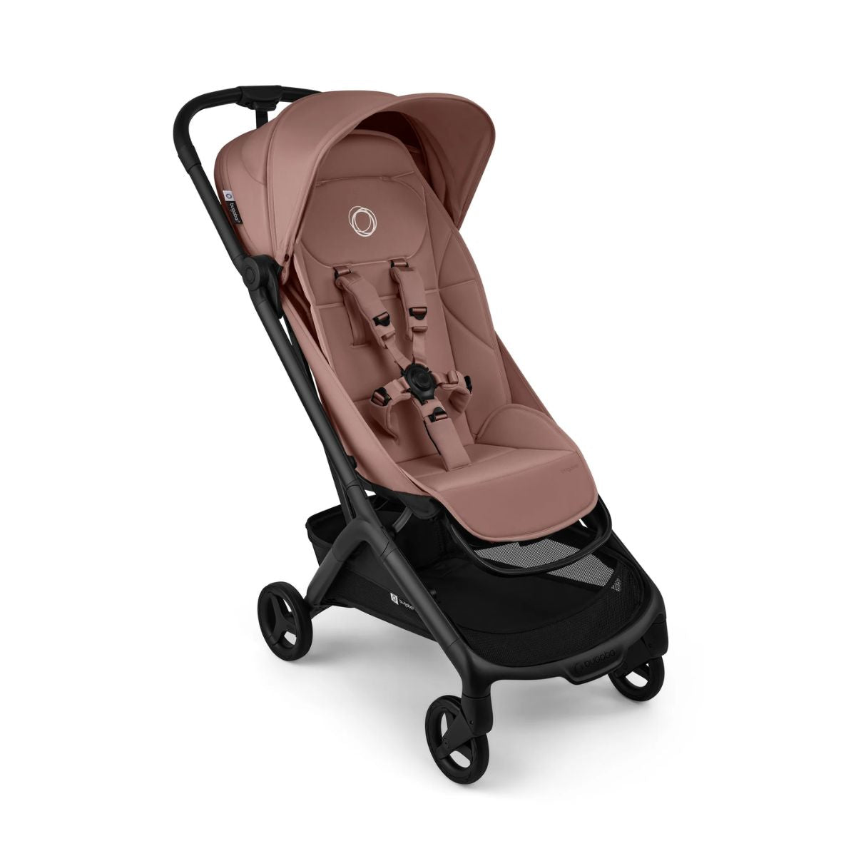 Bugaboo Butterfly 2 Plus Travel Stroller - Black/Dusty Pink