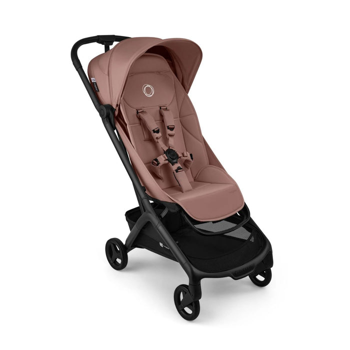 Bugaboo Butterfly 2 Plus Travel Stroller - Black/Dusty Pink