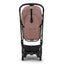 Bugaboo Butterfly 2 Plus Travel Stroller - Black/Dusty Pink on Luna Baby Store Miami