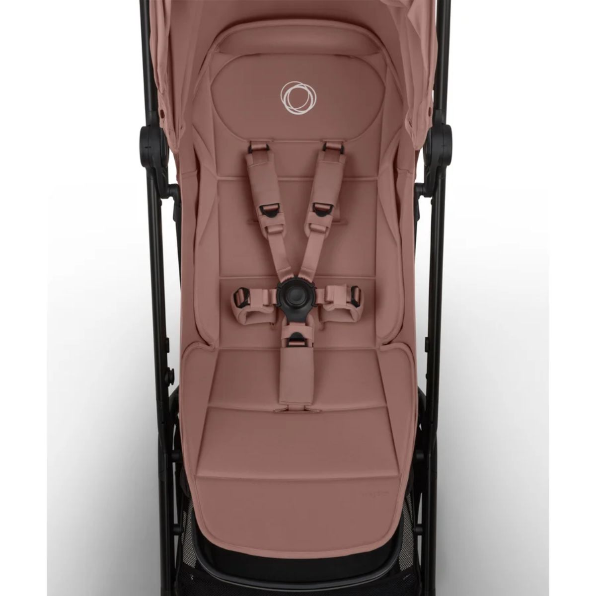 Bugaboo Butterfly 2 Plus Travel Stroller - Black/Dusty Pink on Luna Baby Store Miami