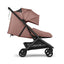 Bugaboo Butterfly 2 Plus Travel Stroller - Black/Dusty Pink on Luna Baby Store Miami