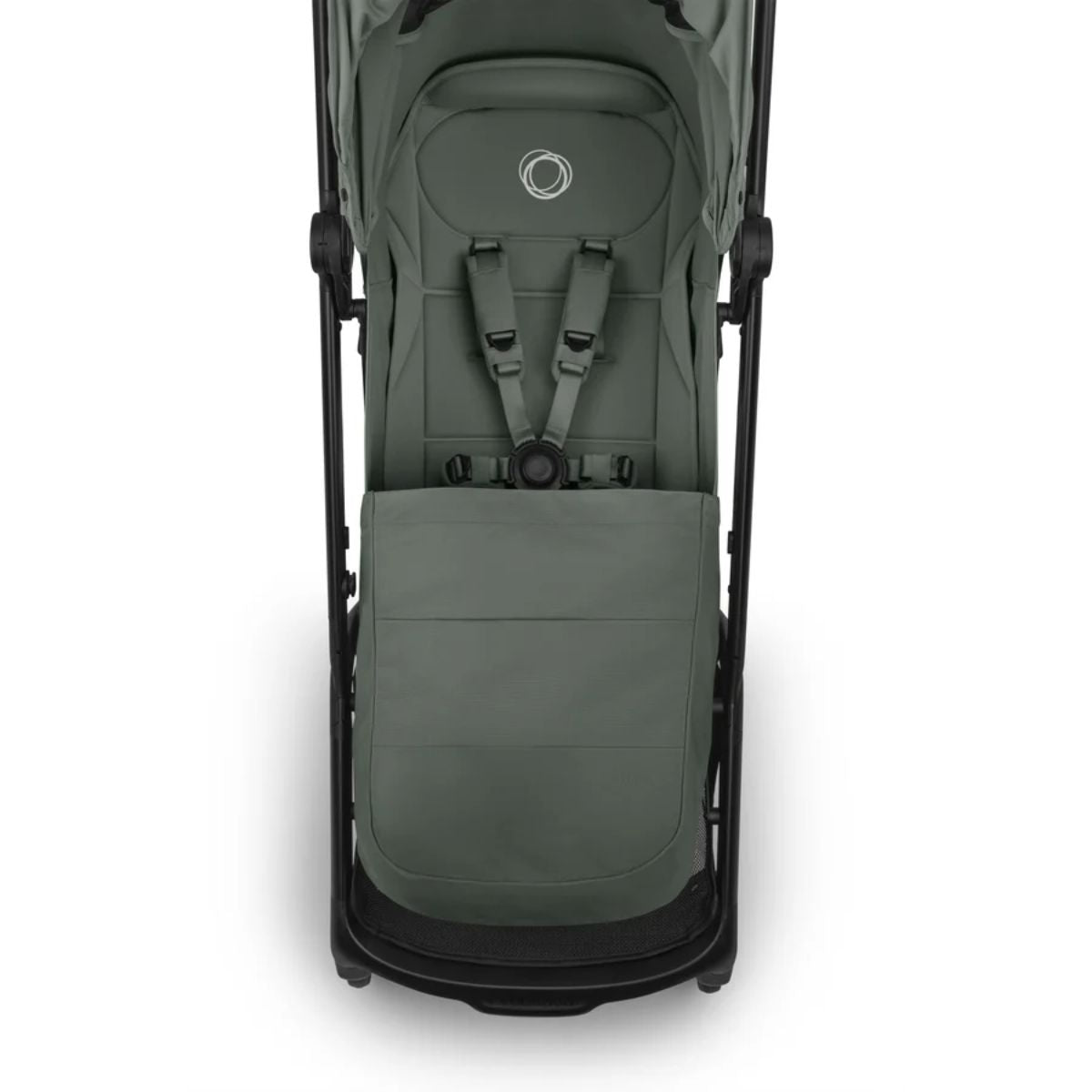 Bugaboo Butterfly 2 Plus Travel Stroller - Black/Forest Green on Luna Baby Store Miami