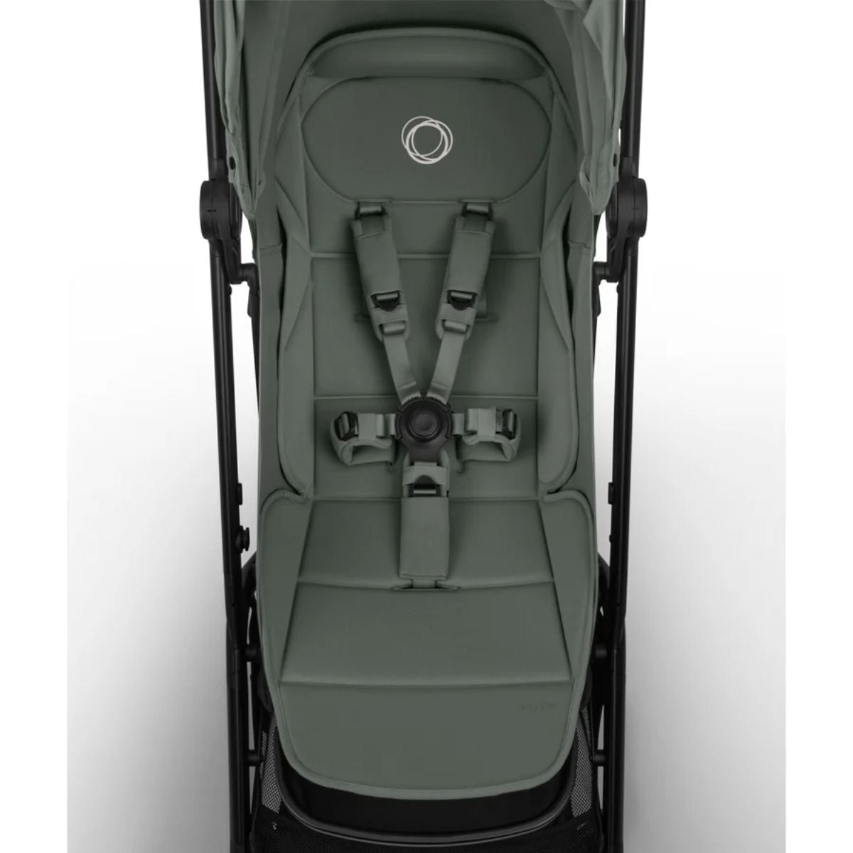 Bugaboo Butterfly 2 Plus Travel Stroller - Black/Forest Green on Luna Baby Store Miami