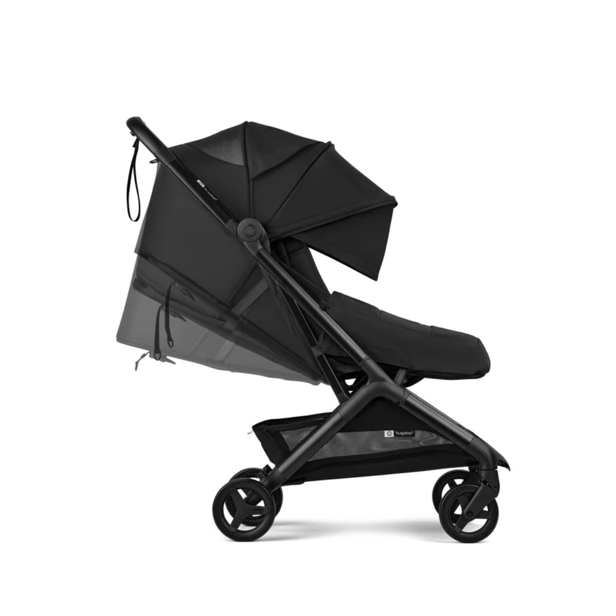 Bugaboo Butterfly 2 Plus Travel Stroller - Black/Heritage Black on Luna Baby Store Miami