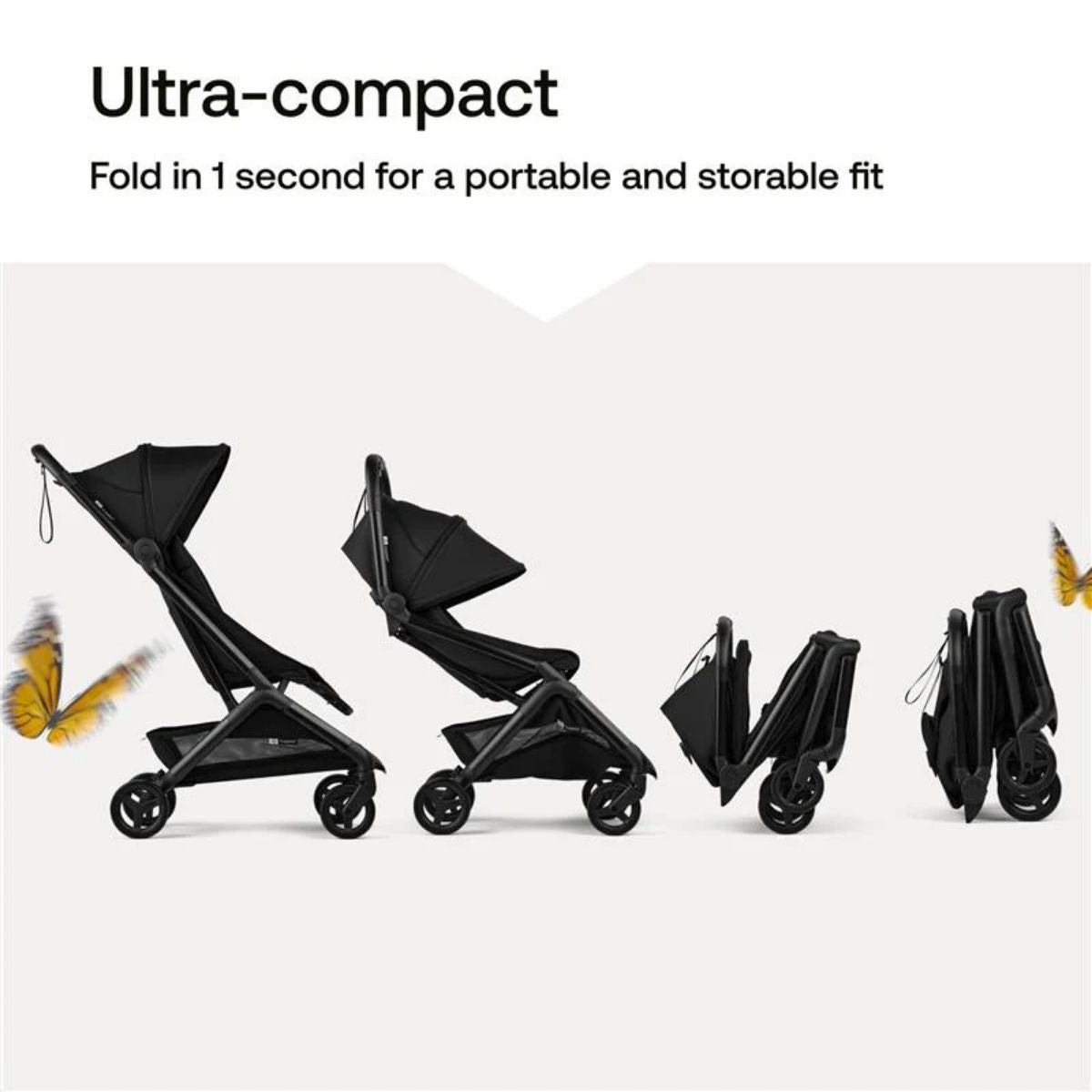 Carrinho de Bebê Bugaboo Butterfly 2 Dusty Pink on Luna Baby Store Miami