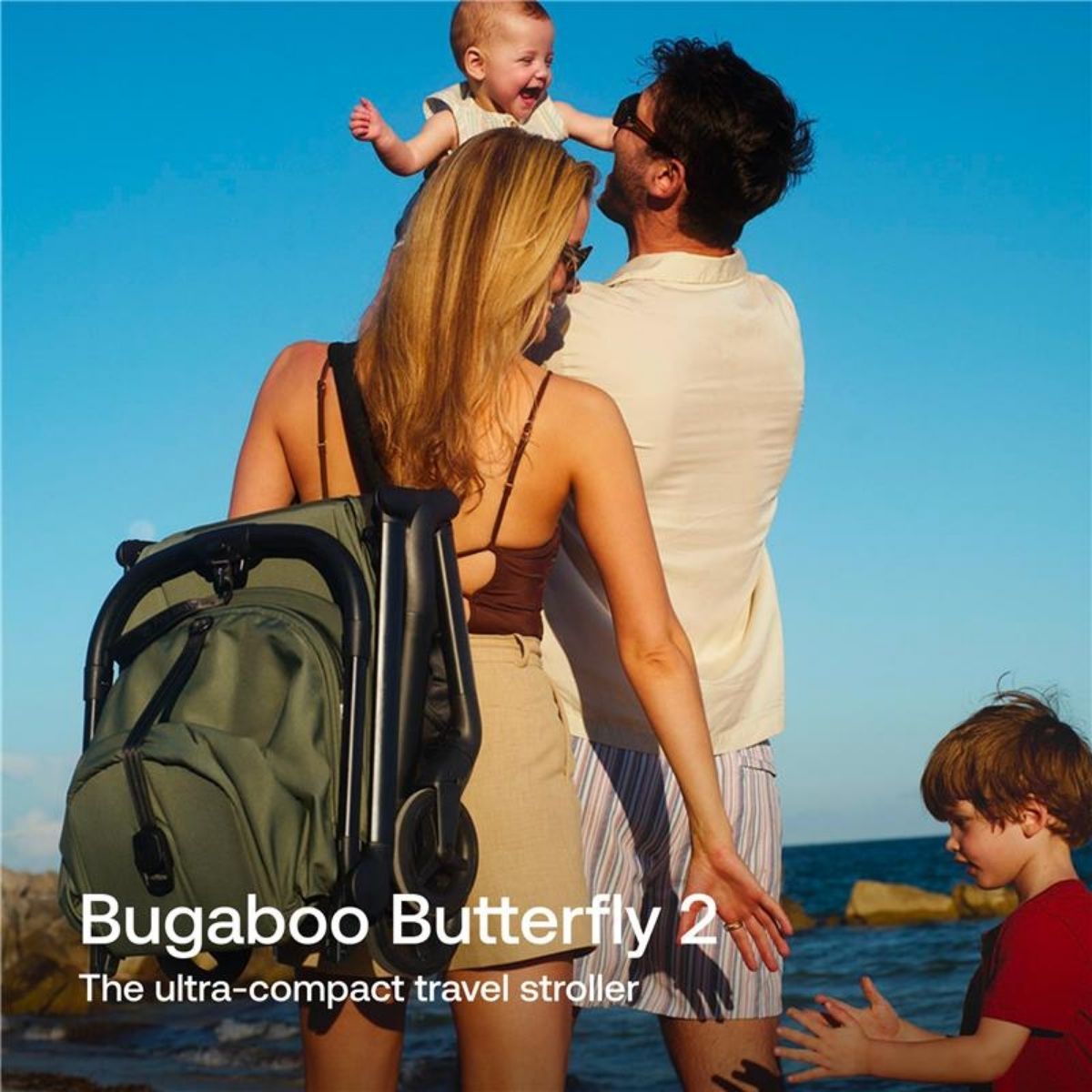 Carrinho de Bebê Bugaboo Butterfly 2 Dusty Pink on Luna Baby Store Miami