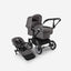 Bugaboo Donkey 5 Mono Bassinet and Seat - All Grey Melange/Graphite Chassis