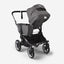 Bugaboo Donkey 5 Mono Bassinet and Seat - All Grey Melange/Graphite Chassis