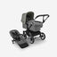 Bugaboo Donkey 5 Mono Bassinet and Seat - Forest Green/Grey Melange/Graphite Chassis