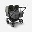 Bugaboo Donkey 5 Twin Bassinet And Stroller -  Forest Green/Graphite Chassis