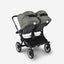 Bugaboo Donkey 5 Twin Bassinet And Stroller -  Forest Green/Graphite Chassis