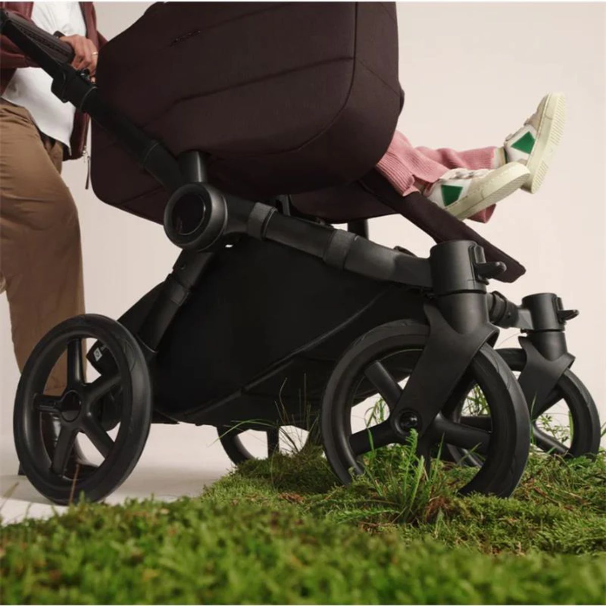 Carrinho de Bebê Bugaboo Donkey 6 Single Complete Cocoa Brown

