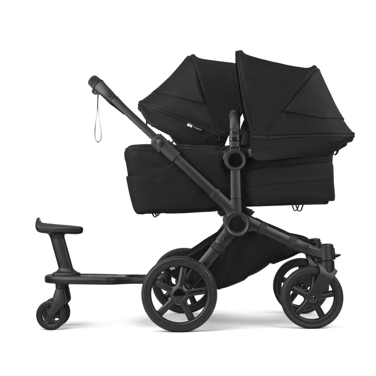 Carrinho de Bebê Bugaboo Donkey 6 Single Complete Heritage Black

