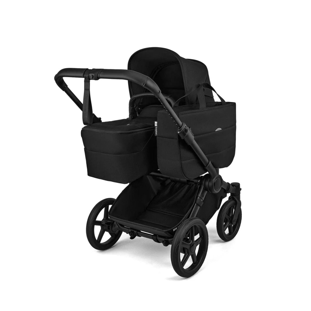 Carrinho de Bebê Bugaboo Donkey 6 Single Complete Heritage Black

