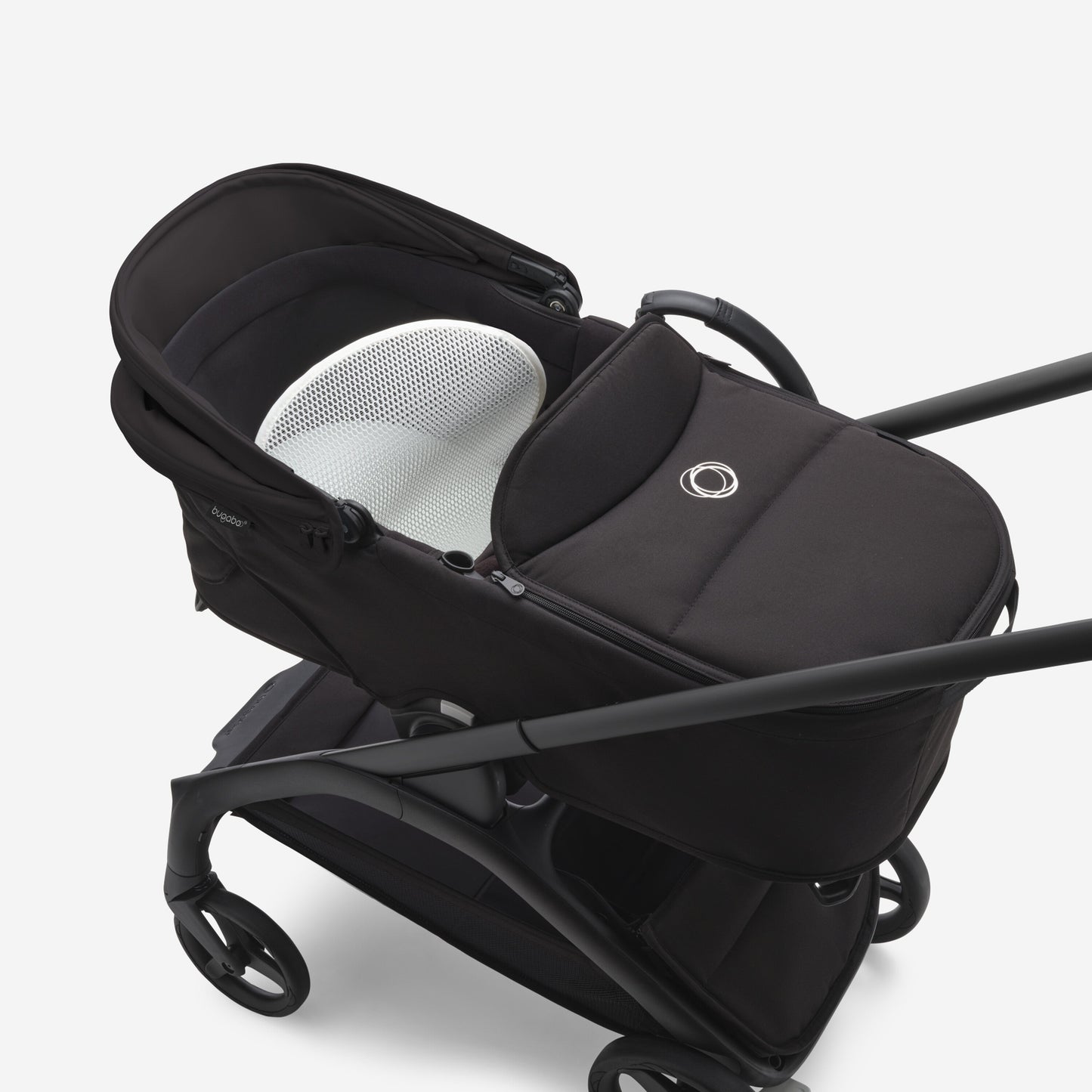 Bugaboo Dragonfly Stroller & Bassinet - All Grey Melange/Frame Black