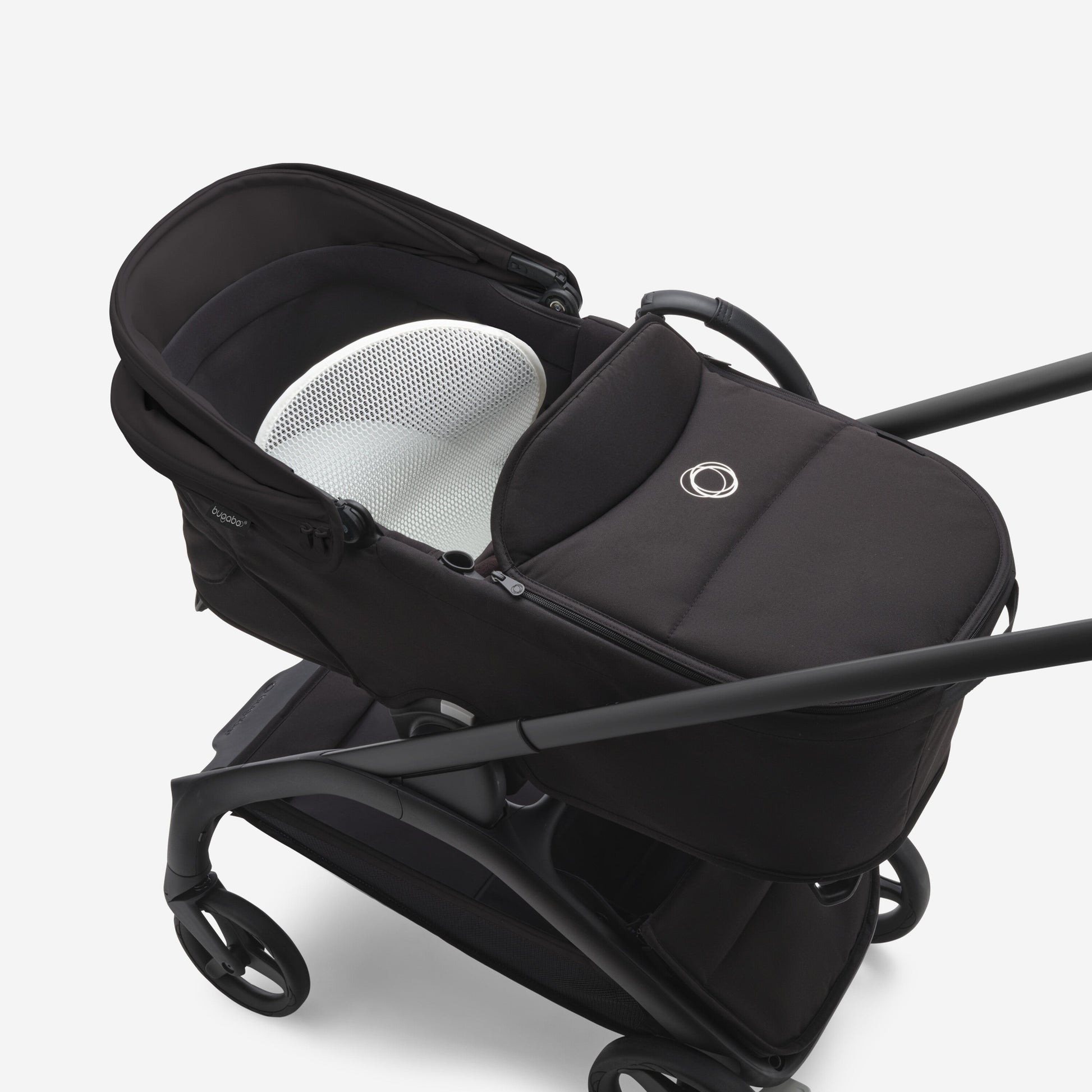 Bugaboo Dragonfly Stroller & Bassinet - Morning Pink/Frame Black