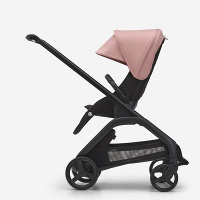 Bugaboo Dragonfly Stroller & Bassinet - Morning Pink/Frame Black