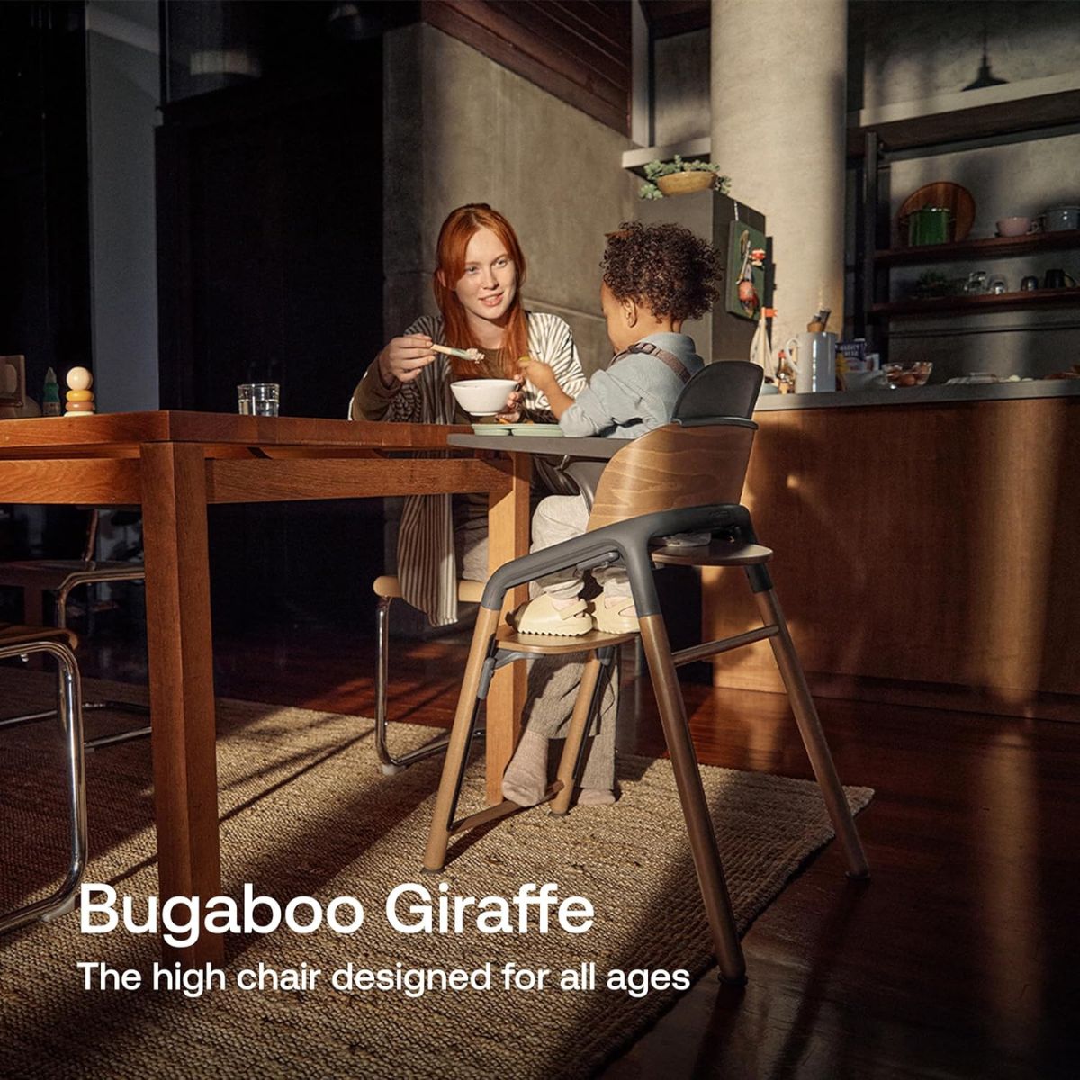 Cadeirinha de Alimentação Bugaboo Giraffe Black