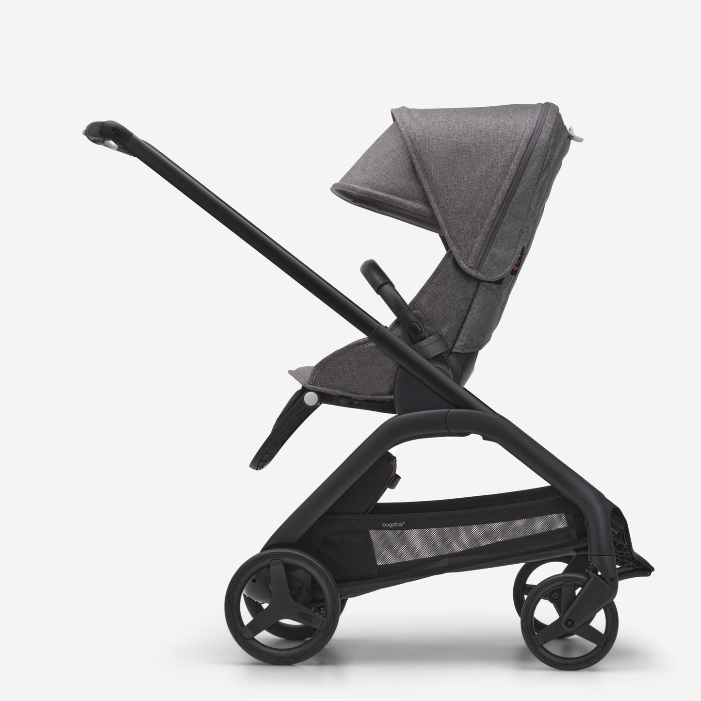 Bugaboo Dragonfly Stroller & Bassinet - Grey Melange/Frame Black
