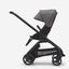 Bugaboo Dragonfly Berço e Assento Para Carrinho - Black/Forest Green/Canopy Forest Green