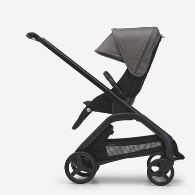 Bugaboo Dragonfly Berço e Assento Para Carrinho - Black/Forest Green/Canopy Forest Green